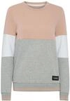 OXMO OXOmaya Damen Sweatshirt Pullover Sweater mit Rundhalsausschnitt, Gr&ouml;&szlig;e:S,