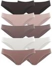PETITE FLEUR Damen Bikinislip aus elastischer Baumwolle f&uuml;r perfekten Sitz,