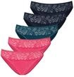 VIVANCE Damen Bikinislip pink, Navy, Petrol 36/38
