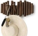 Umbra Picket Garderobenhaken - Garderobenleiste und Moderne Wand Dekoration mit 5
