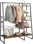 VASAGLE Kleiderst&Auml;nder, Garderobenst&Auml;nder, 45 x 120 x 160 cm Garderobe mit