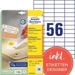 AVERY Zweckform L6027REV-25 Universal-Etiketten (1.400 plus 280 Klebeetiketten extra,