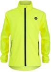 AGU Go Kids Regenjacke Essential | Wind- und Wasserdicht | Fluo Gelb | 140