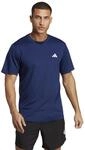 adidas Herren Train Essentials Training Shirt, Dark Blue/White, 3XL