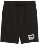 PUMA Jungen MID90S Long Shorts TR B Gestrickte Shorts, PUMA Black, 128