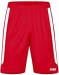 JAKO Kinder Sporthose Power, Rot/Wei&szlig;, 152