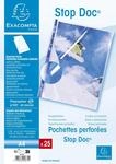 Exacompta 5875E 25er Pack Klarsichth&uuml;llen 60&mu; Standard, F&uuml;r DIN A4 transparent