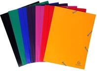 Exacompta 559000E 10er Pack Premium Einschlagmappe. Aus starkem Kunststoff DIN A4 mit