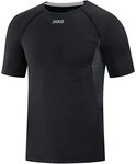 JAKO Herren T-Shirt Compression 2.0, Schwarz, XL