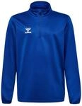 Hummel Uni_Kids Hmlessential Half-Zip Kids Hooded Sweatshirt, Marine, 164 EU