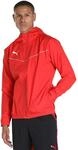 Puma Herren teamRISE All Weather Jacket Trainingsjacke, Red White, 3XL