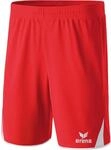 Erima Herren Classic 5-C Short mit Innenslip (615310), rot/wei&szlig;, L