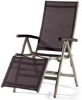 Sieger 985/C-M Relaxliege Bodega, Aluminium, Vollkunststoff und Textilux-Gewebe,