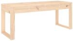 vidaXL Gartenbank, Sitzbank Latten-Design, Holzbank Bank f&uuml;r Garten Terrasse,