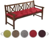 sunnypillow Bankauflage Outdoor - Bankkissen f&uuml;r Bank 100 x 50 cm - Sitzkissen f&uuml;r