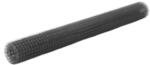 vidaXL Drahtzaun Stahl mit PVC-Beschichtung 25x1,5 m Grau