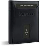 bugatti Secure Slim Mini B&ouml;rse aus Leder mit RFID-Schutz, Slim Wallet, Kartenetui,