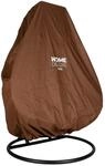 Home Deluxe - Regenabdeckung Cape Twin - Braun |⌀ 232 cm, Abdeckung f&uuml;r