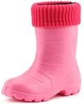 Ladeheid Kinder M&auml;dchen Jungen federleichte Eva Thermo Gummistiefel gef&uuml;ttert