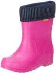 Demar Ultralight Kids Warm Lined Rain Boots Wellington Boots Wellies Dino