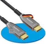 Sonero HDMI Kabel 2.0b Glasfaser Hybrid Kabel 4K 60Hz HDR 18Gbps UHD, 50m