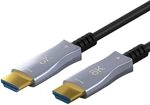 goobay 65563 HDMI Kabel 2.1 (AOC) 70 m / 8 K 60 Hz und 4 K 120 Hz