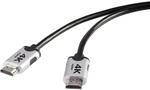 Speaka Professional HDMI Anschlusskabel HDMI-A Stecker 2.00 m Schwarz SP-6344136 4K