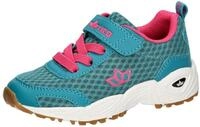 Lico Unisex Kinder Bronte Vs Hallenturnschuhe, T&uuml;rkis Pink, 28 EU