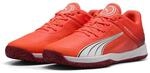 Puma Accelerate Turbo, Unisex Hallenturnschuh, Glowing RED-Puma White-Dark