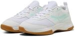 Puma VARION II JR, Unisex Hallenturnschuh, Electric Peppermint-Puma White-Gum,