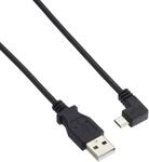 StarTech.com Micro USB Lade- und Sync-Kabel St/St - Rechts gewinkelt Micro-USB - 0,5m