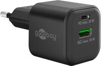 GOOBAY USB Ladeger&auml;t Nano USB A/C max.18/20W f&uuml;r schnelleres und effizienteres