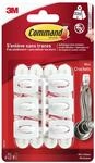 Command Klebehaken, Mini-Haken, Wei&szlig; - 6 Haken selbstklebend und 8 kleine...