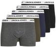 JACK & JONES Herren Jacbasic White Wb 5 Pack Noos Trunk, Forest Night, L EU