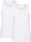 Camano Herren Tank Top 2er Pack XL White