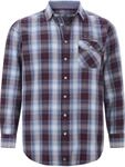 Jan Vanderstorm Herren Hemd Kaitar rot, 3XL (XXXL) - 47/48