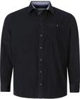 Charles Colby Herren Cordhemd Duke Nilson dunkelblau, XL - 43/44