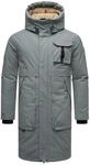 STONE HARBOUR Herren warmer langer Wintermantel mit verstellbarer...