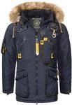 Geographical Norway Herren Winter Parka Agaros Navy- M