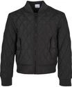 Urban Classics Damen Girls Diamond Quilt Nylon Jacket