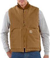 Carhartt Bekleidung Duck Vest Arctic Quilt Lined