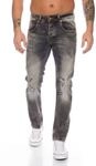 Rock Creek Herren Jeans Destroyed Darkgrey RC-2107 [W29 L30]