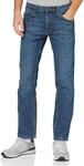 WRANGLER Herren Jeans Straight - Mid Waist - Regular Fit - Blau Schwarz W30-W44