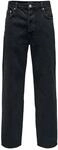 Only & Sons Herren Jeans ONSFADE Loose - Mid Waist - Relaxed Fit - Schwarz Blau,