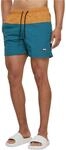 Urban Classics Herren Block Swim Shorts &ndash; Badeshorts mit Kordelzug & Taschen,