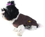 Fashion Dog Regenmantel f&uuml;r Hunde - Braun - 33 cm