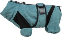 TRIXIE Bade- und Hausoverall - für Hunde Hundemantel aus Frottee - M (46 cm)