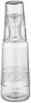 APS 10690 Glaskaraffe -OLD FASHIONED- 9,5 cm, H: 31 cm Glas 2-teiliges Set, bestehend