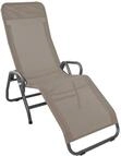 MFG B&auml;derliege Pool 3", anthrazit/Taupe