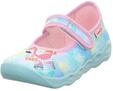 Superfit M&auml;dchen Bubble 1-006271 Hausschuhe, T&uuml;rkis Mehrfarbig 8420, 33 EU